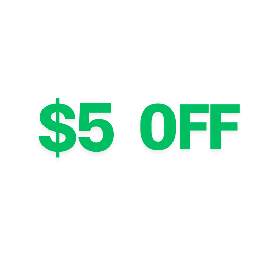 Extra $5 off when you spend $50 SIGN-UP BONUS